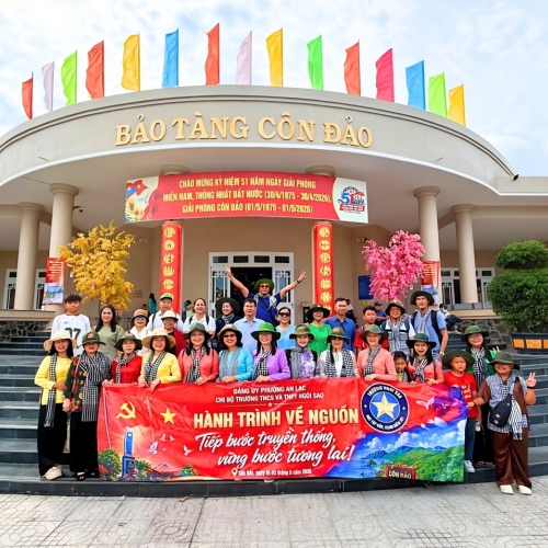 ❤️‍🔥❤️‍🔥CHI BỘ TRƯỜNG THCS, THPT NGÔI SAO VỀ NGUỒN TẠI CÔN ĐẢO❤️‍🔥❤️‍🔥