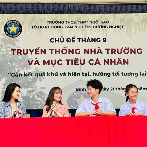 THÁNG 9 - TRUYỀN THỐNG NHÀ TRƯỜNG VÀ MỤC TIÊU CÁ NHÂN