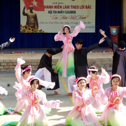🌟 SÔI ĐỘNG HỘI THI NHẢY FLASHMOB “TỰ HÀO VIỆT NAM” 2025